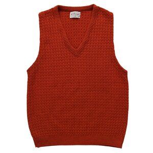 VINTAGE 60s Donegal Knit Sweater Vest Knit Sweater Vest Medium